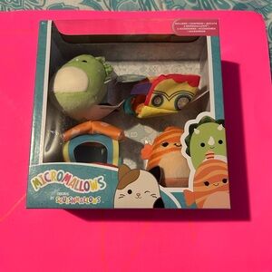 Squishmallows Micromallows Plush Set - Green, Yellow,‎ Orange